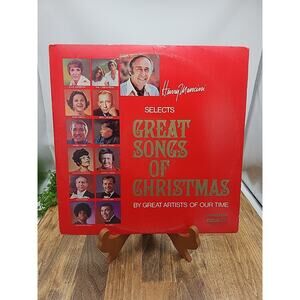 Henry Mancini Selects Great Songs of Christmas LP Vinyl Record Album